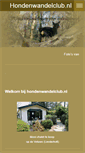 Mobile Screenshot of hondenwandelclub.nl